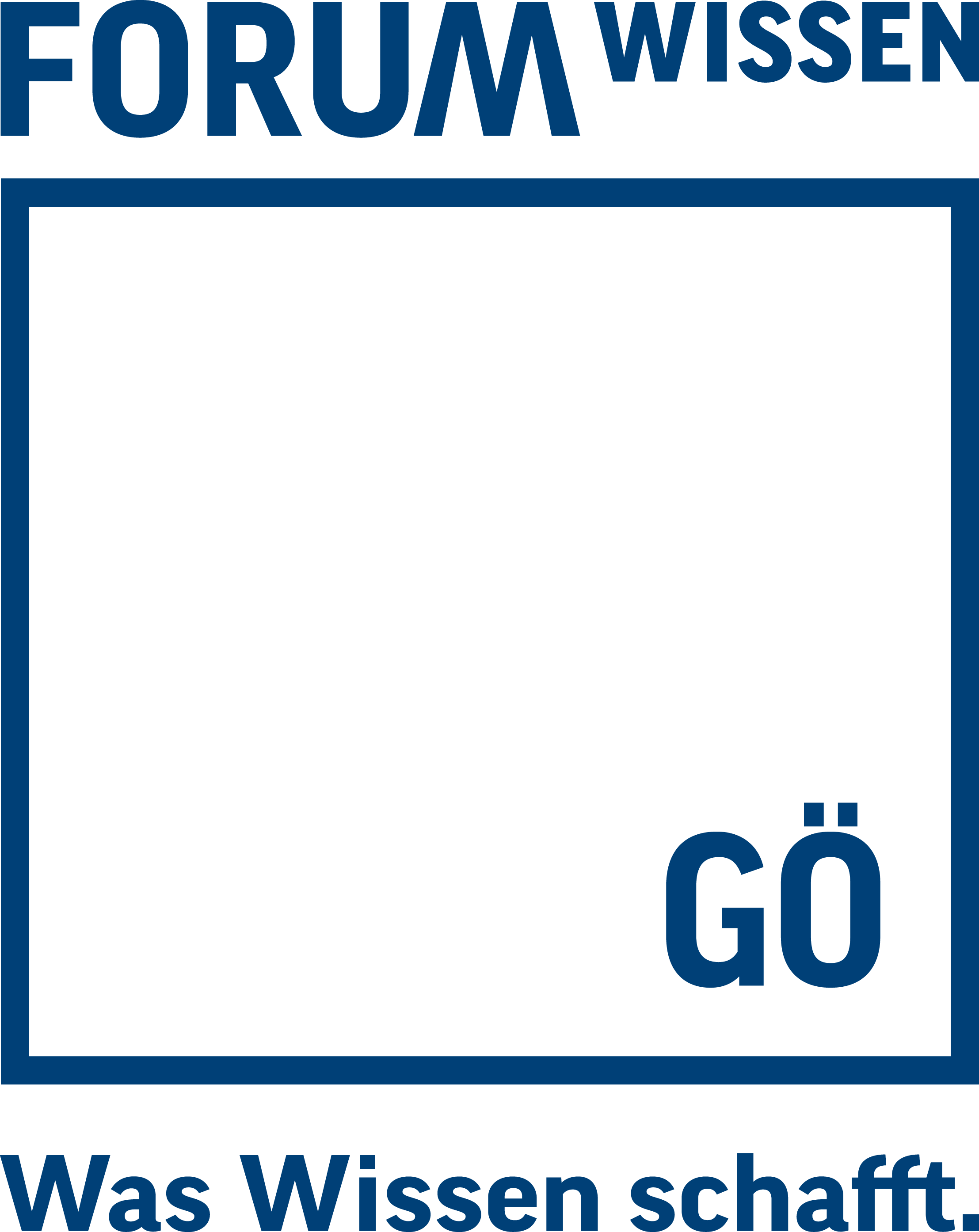 Logo: Forum Wissen - Was Wissen schafft.