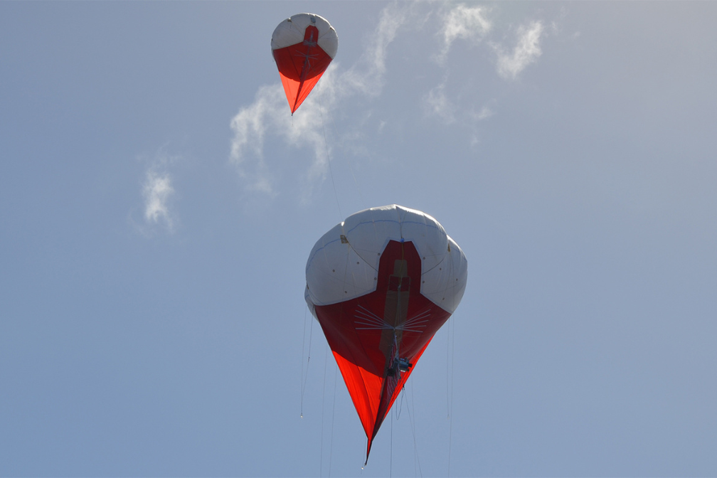 Cloud Kite zur Wolkenmessung